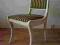 4 krzesła ludwik shabby chic, bielone vintage