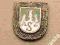Odznaka AZS w wieńcu zielona