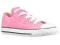 Converse dziewczęce 33,5 2 różowe pink modne BCM !