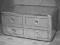 Szafka RTV LOFT Aluminium Komoda Szafka Design