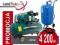KOMPRESOR PIASKARKA CIŚNIENIOWA 200L 990L/MIN 10AT