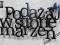 PODĄŻAJ W STRONĘ MARZEŃ WIESZAK METALOPLASTYKA