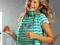 ROZ_146/152_bluzka z szalem _ modny kolor _ NOWA