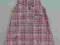 LITTLE ONE Urocza Różowa Sukienka Kratka 86cm