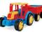 WADER 66100 GIGANT TRAKTOR Z PRZYCZEPĄ