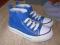 niebieski trampki za kostkę 24