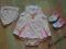 Komplet dla dziewczynki r.50/56cm