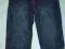 Spodenki rybaczki dziewczęce jeans granatowe