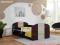 ŁÓŻKO DZIECIĘCE WENGE+ DĄB SONOMA 160X80 PROMOCJA