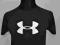 UNDER ARMOUR heat gear BIG LOGO TECH T SHIRT S