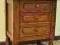 Dębowa komódka z szufladkami - szafka - stolik