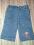 spodnie spodenki jeans 6-9 m-cy