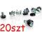 Śruby montażowe do szaf rack M06 20szt Łódź
