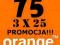 Orange doładowanie 75 PLN Najtaniej HIT! 0,8 za 1