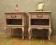 2 szafki ludwik shabby chic prowansja ANTIQUE ROSE