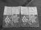 Przedwojenna    kołkowa  para firaneczek