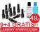 Lakiery Hybrydowe ZESTAW 9+4 GRATIS aceton cleaner