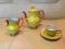Serwis kawowy porcelanowy KAROLINA