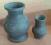 wazon ceramiczny z PRL-u 2szt