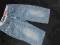 KRÓTKIE SPODENKI JEANSOWE VASE 146/152 BDB