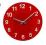 CZERWONY ZEGAR ŚCIENNY HIT POLECAM