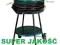 DUŻY SOLIDNY GRILL PÓŁKA 2 RUSZTY ROŻEN śr.52cm!!!