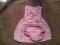 komplecik dla dziewczynki r.56/62