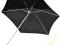 STYLOWY CZARNY PARASOL OGRODOWY 2,1 M  NOWY (M)