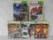 Zestaw 5 gier na Xbox 360/ instrukcja