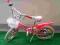 Rower dla dziewczynki koła 16 cali+kask+hulajnoga