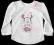 DISNEY CUDNA BLUZA MYSZKA MINNIE CEKINY KOKARDA 86