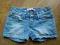 DENIM super SZORTY spodenki JEANS 140 146 152 XS