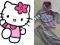 110-116 Hello Kitty śliczny dres dla fanki Sanrio