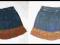 jeansowa spódnica Zara roz. 84-92 cm