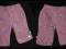 fioletowe spodnie roz. 68 cm