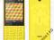NOWA Nokia Asha 225 dual, PREMIERA, gwar.PL, ŻÓŁTA