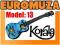 Korala PUC-30-13 Yellow and blue Ukulele Sopranowe