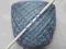 WŁÓCZKA   BAWEŁNA  100%  szary   błękit  55  dkg