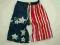 JOE BOXER szałowe spodenki amerykanska flaga r.140