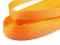 Tasiemka wstążka rypsowa 9mm 2m POMARAŃCZOWA