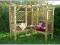 412 Ogrodowa Narożna PERGOLA OAZA 2 ŁAWKI STÓŁ