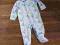 Pajacyk pajac, piżamka DISNEY, r.68, 3-6m