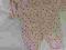 Pajacyk różowy w groszki 82 cm 12-18 m ZARA