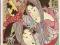 pocztówka KITAGAWA Dwie japonki folklor ANGLIA