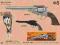 88/6 REWOLWER PISTOLET KOWBOJSKI STRÓJ WESTERN HIT