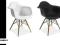 OD RĘKI  - KRZESŁO MONDI białe - czarne- ardmeble