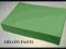 Papier kolorowy 100 ark A4 zielony pastel