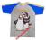 PINGWINY Z MADAGASKARU T-shirt LICENCJAr.122 SZARY