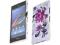 wz4 kwiaty GEL Sony Xperia Z1 + folia na wymiar