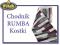 CHODNIK DYWANOWY FRYZ RUMBA 67 cm kostka fiolet